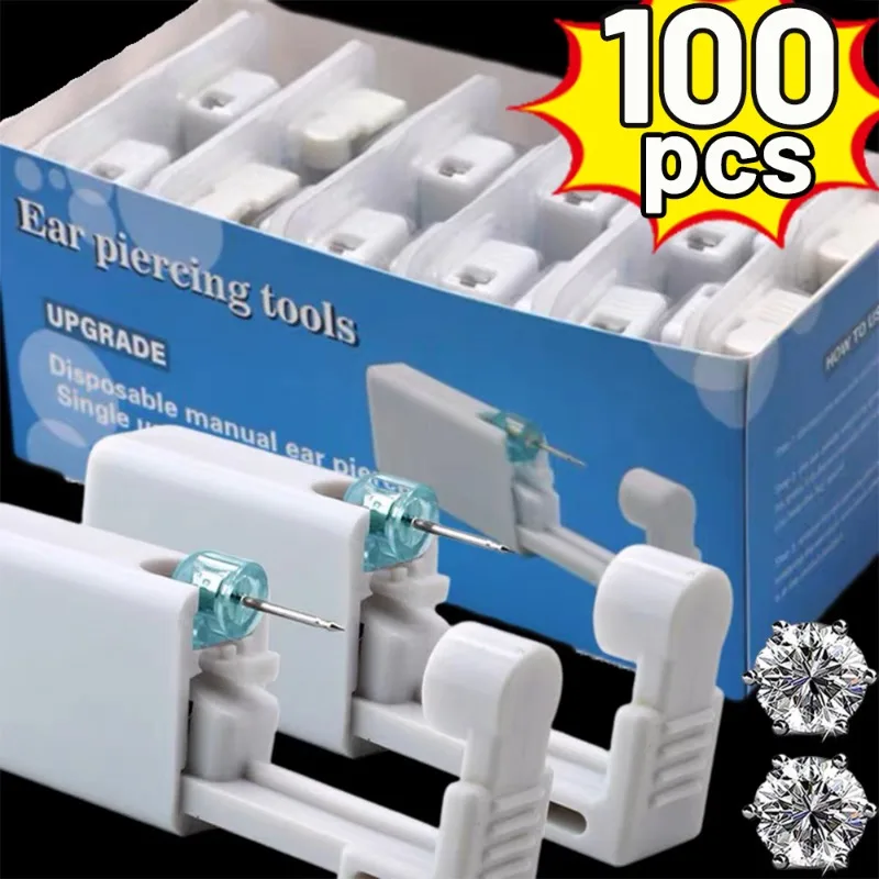 Body Jewelry Kit - Kit de pistolet de perçage d'oreille