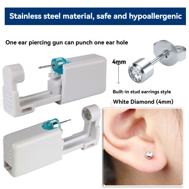Body Jewelry Kit - Lot de 2 kits de perçage