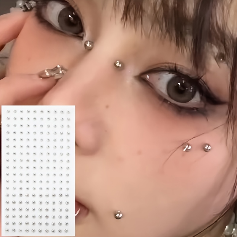Body Jewelry Kit - Kit de faux piercings autocollants sans