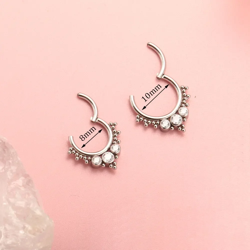 Anneau de piercing pour le nez - Body Piercing Quality Jewelry avis et prix