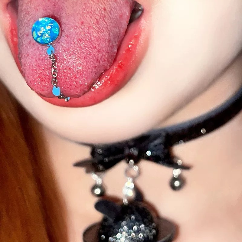 1 pièce Piercing de langue en  - Body Piercing Quality Jewelry avis et prix
