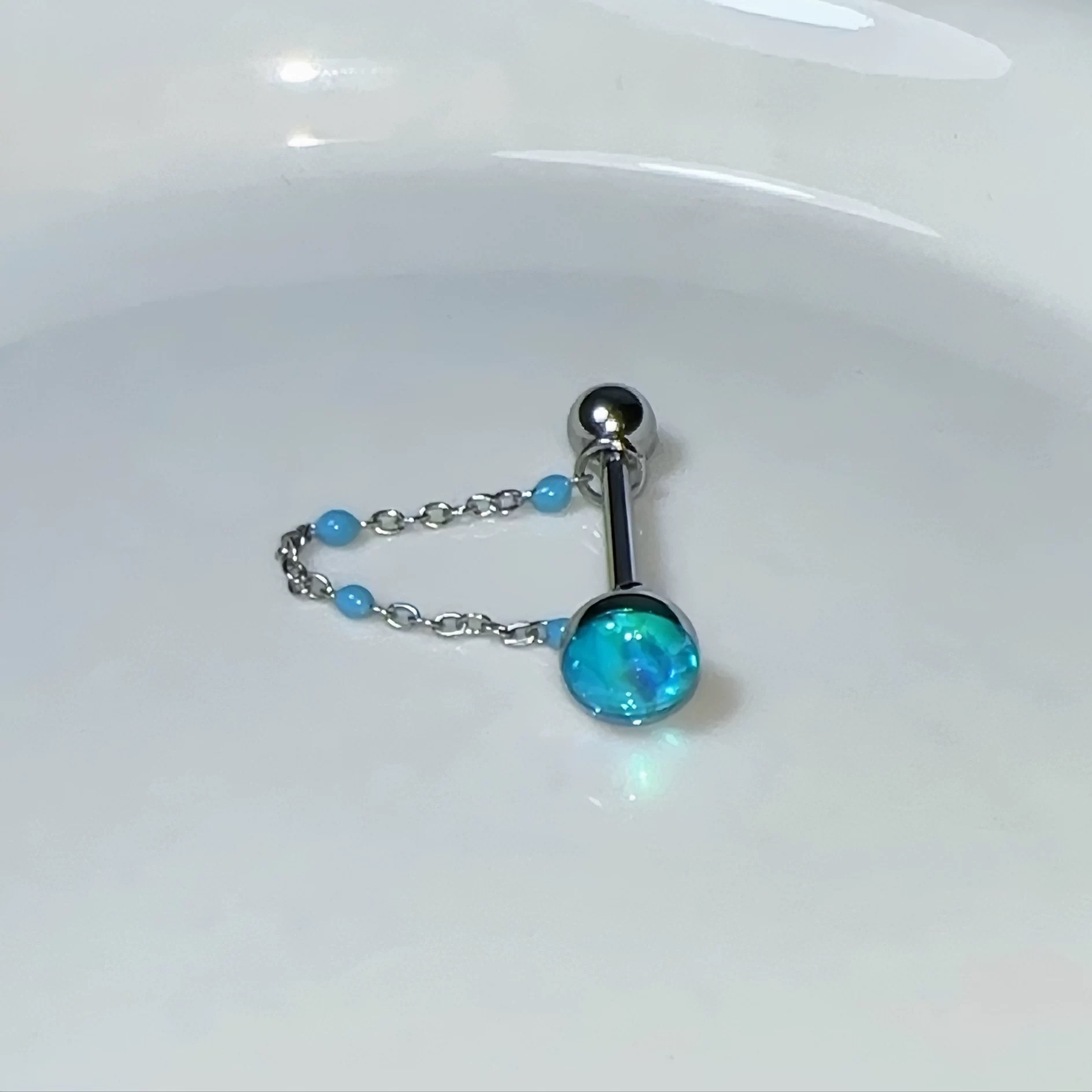 1 pièce Piercing de langue en  - Body Piercing Quality Jewelry avis et prix