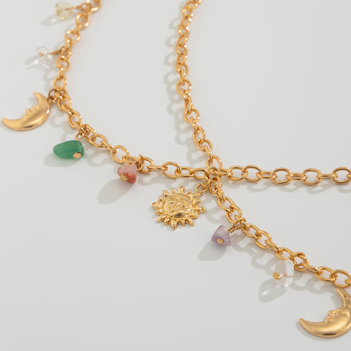Boho étoile lune soleil penden - Body Jewelry For You avis et prix