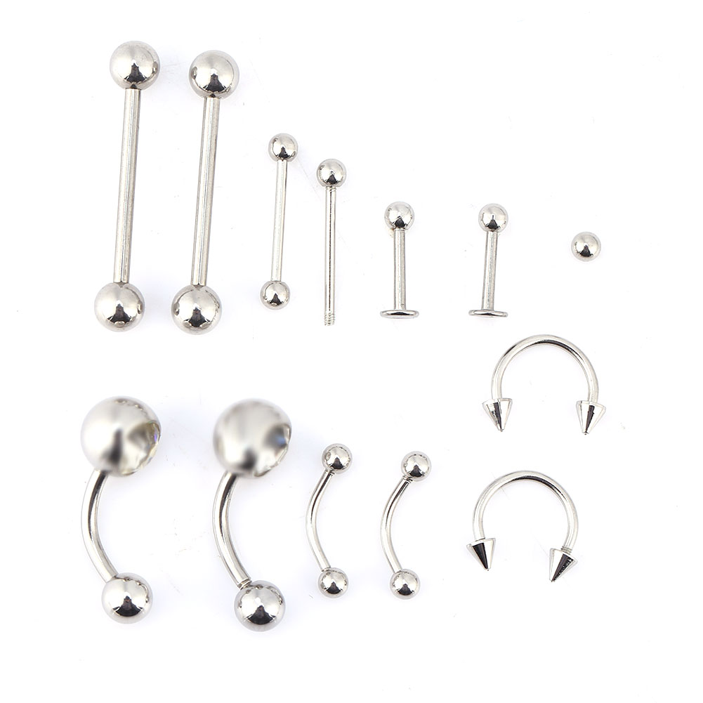 20 pièces/ensemble langue nez  - Body Jewelry Kit avis et prix