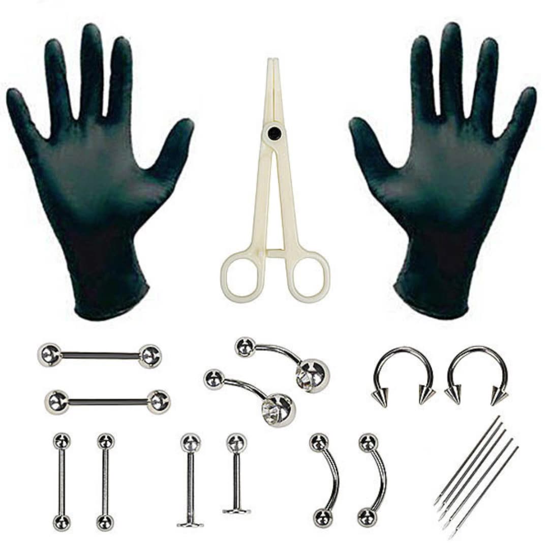 1 ensemble d'outils de perçage - Body Jewelry Kit avis et prix