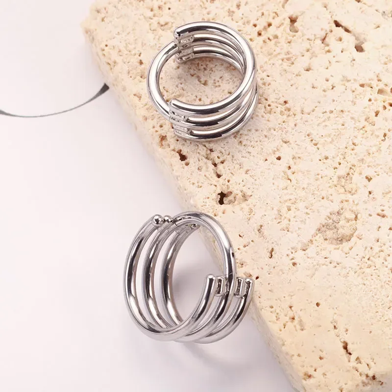 Anneau de nez à trois couches  - Body Piercing Quality Jewelry avis et prix