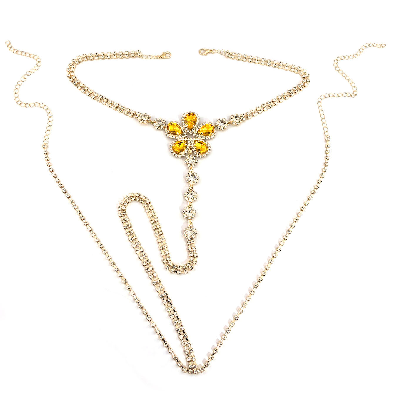 Ensemble string Sexy en strass - Body Jewelry For You avis et prix