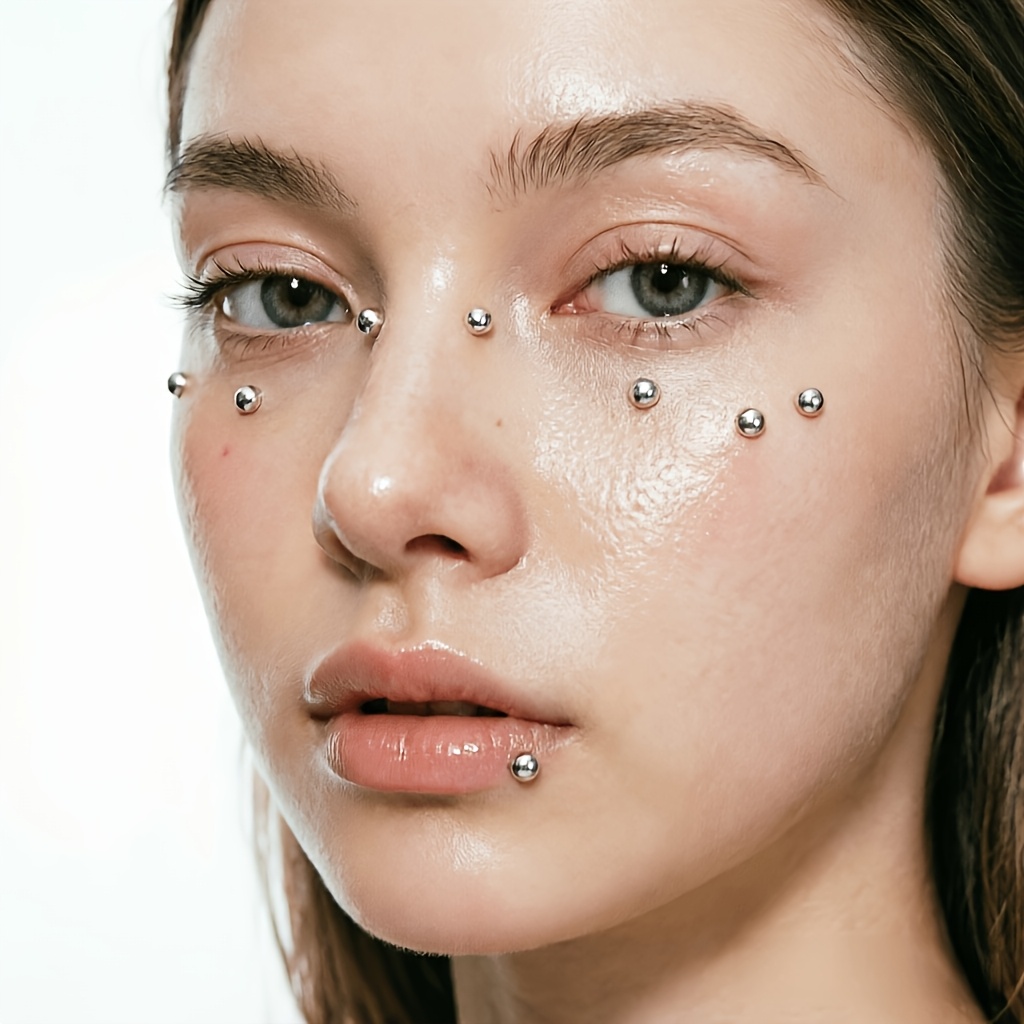 Kit de faux piercings autocoll - Body Jewelry Kit avis et prix